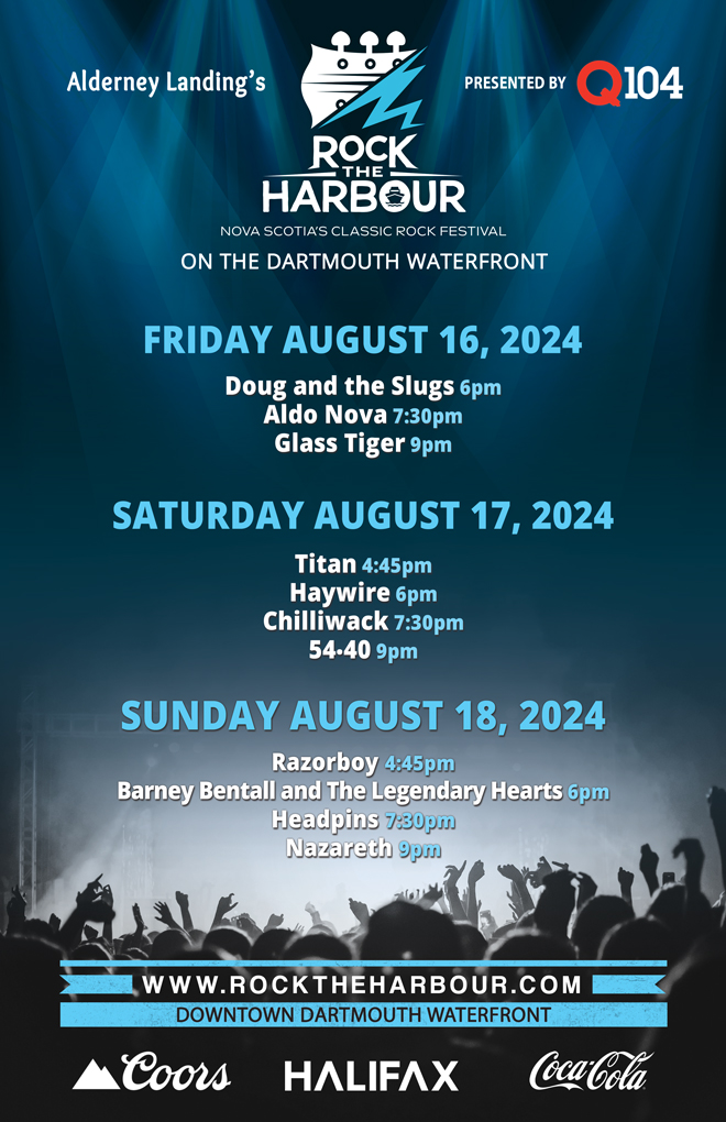 Rock the Harbour 2024 Alderney Landing